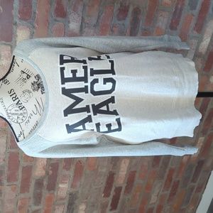 American Eagle sweatshirt.